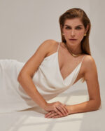 vestido degage folhas Iury Costa