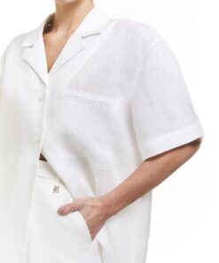 Alternative view of Camisa Deiá Linho