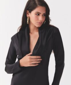 Alternative view of Vestido Degage com Mangas