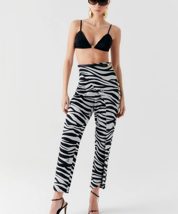 Alternative view of Calça Leda Jacquard