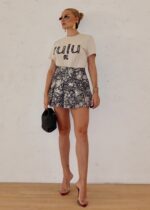 Shorts Saia Tainah Jacquard