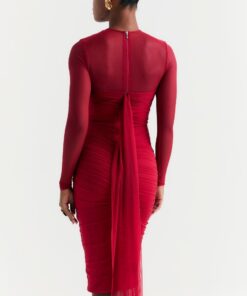 Alternative view of Vestido Melted Tule