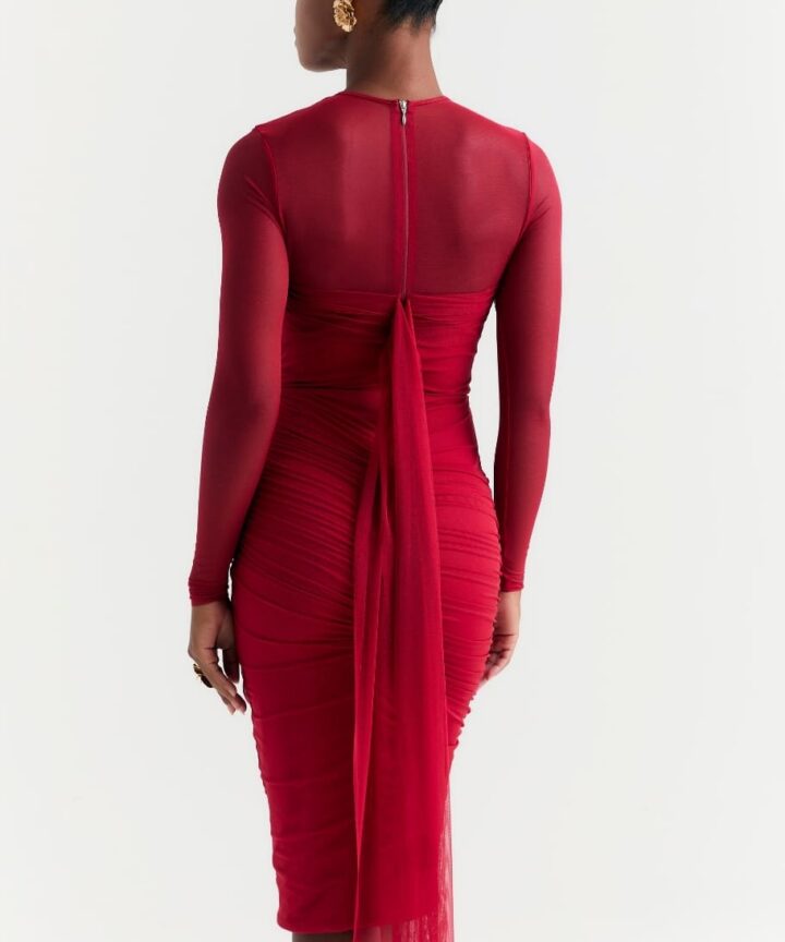 Alternative view of Vestido Melted Tule