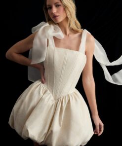 Alternative view of Vestido Annabel Jacquard