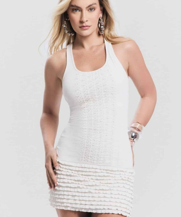 Alternative view of VESTIDO AMANA MINI