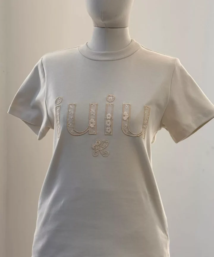 Alternative view of TEE BABY PATCH RENDA FRESCA