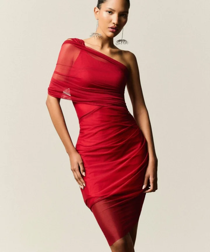 VESTIDO DRAPE